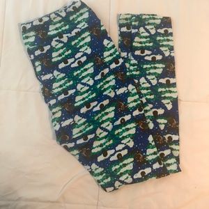 Holiday leggings! LulaRoe TC NWOT